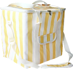 Kylväska Gul & vit 28 liter