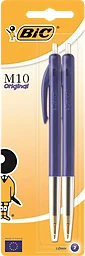 Kulspetspennor M10 clic Blå 2-p Bic