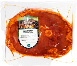 Flintastek Färsk marinerad ca 900g Dalsjöfors Kött