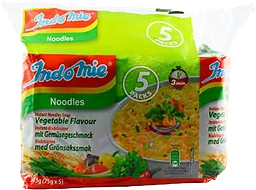 Snabbnudlar Grönsakssmak 75g 5-p Indomie