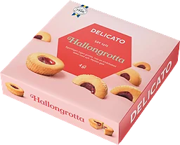 Hallongrotta 4-p 168g Delicato