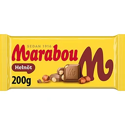 Mjölkchoklad Helnöt 200g Marabou