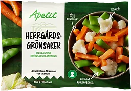Herrgårdsgrönsaker 550g Apetit