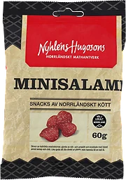Minisalami 60g Nyhléns Hugosons