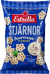 Stjärnor Sourcream & Onion 85g Estrella