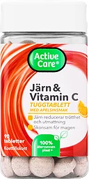 Järn&vitamin C Apelsin Tuggtablett