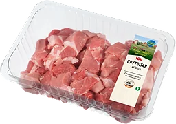Grytbitar Färska av gris ca 1kg ICA
