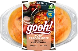 Korvstroganoff med vildris vitkål och paprika 400g Gooh