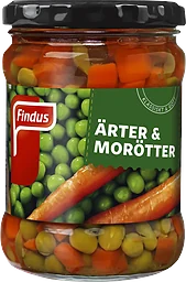 Ärter & morötter 305g Findus
