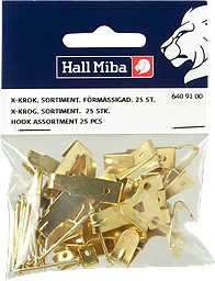 X-krokar 25p Hall Miba