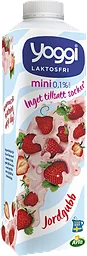 Yoghurt Mini Jordgubb 0,1% Laktosfri 1000g Yoggi®