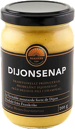 Dijonsenap 200g Werners Gourmetservice
