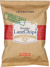Chips Lättsaltade 200g LantChips