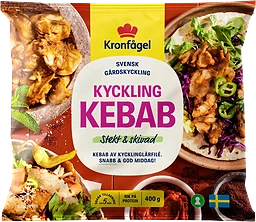 Kycklingkebab 400g Kronfågel