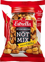 Nötmix smak av Chili 175g Estrella