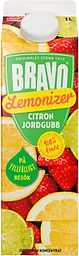 Juice Lemonizer Citron & jordgubb 1l Bravo