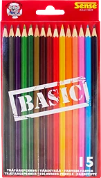 Träfärgpennor Basic