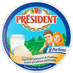 Smältost  140 g President