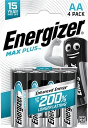 Batteri AA 4-p Energizer Max Plus