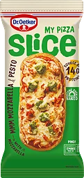 Mozzarella Pesto Pizza Slice Fryst