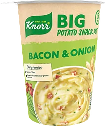 Snack Pot Bacon & Onion 76g Knorr
