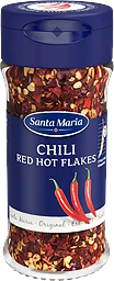 Chilipeppar Red Hot Flakes 28g Santa Maria
