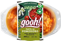 Pasta pomodo mozzarella Vego 400g Gooh