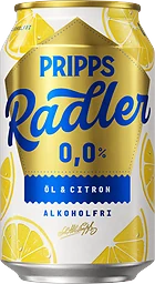 Radler Citron Ljus Lager 0,0% Alkfri Burk
