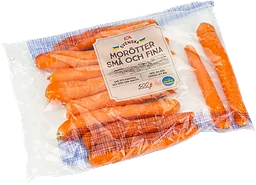 Små fina morötter 500g Klass 1 ICA