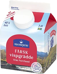 Vispgrädde 40% 3dl Norrmejerier