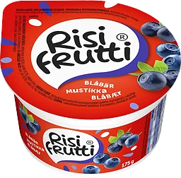 Mellanmål Blåbär 175g Risifrutti