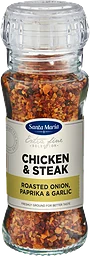 Chicken & steak Kryddblandning Kvarn 75g Santa Maria