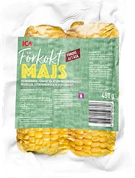 Majs förkokt vacumförpackad 450g ICA