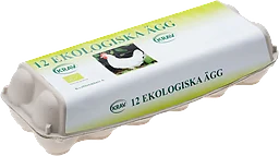 Ägg Ekologiska 12-p KRAV Gårdsby