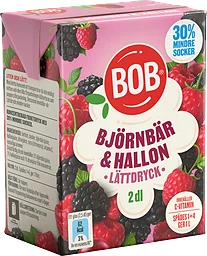 Lättdryck Björnbär & Hallon