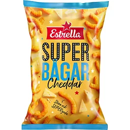 Ostbågar Superbågar Cheddar 175g Estrella