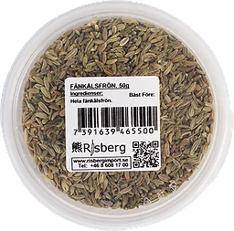 Fänkålsfrön Hela Burk