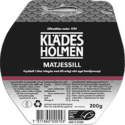 Matjessill i bit 200g Klädesholmen