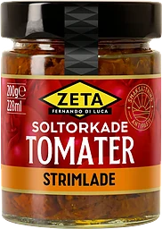 Strimlade Soltorkade tomater 200g Zeta