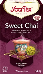 Sweet chai 17-p KRAV Yogi Tea