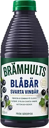 Fruktdryck Blåbär Svarta Vinbär 850ml Brämhults