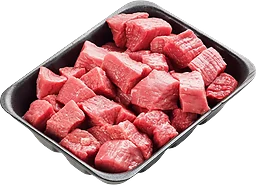 Grytbitar av nöt ca 800g