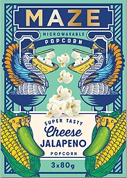 Micropopcorn Cheesy Jalapeño 240g Maze