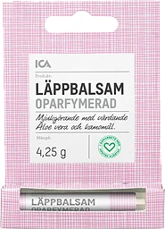 Läppbalsam Oparfymerad 1-p ICA Hjärtat