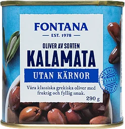 Oliver Kalamata Urkärnade 290g Fontana