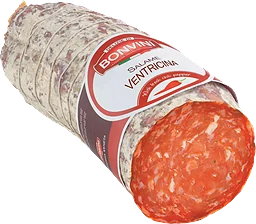Salami Ventricina Piccante i skivor ca 10g Bonvini