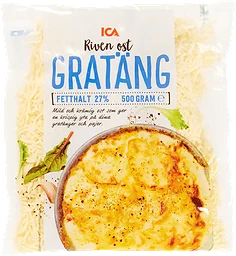 Gratängost Riven 500g ICA