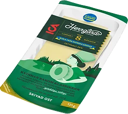 Ost Herrgård 28% Skivad 135g ICA