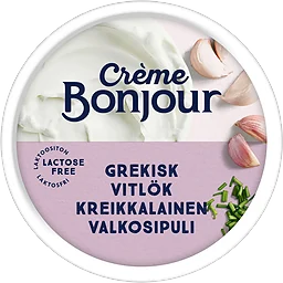 Grekisk vitlök laktosfri 100g Creme Bonjour