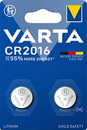 Cr2016 Knappcell Batteri